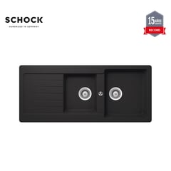 SCHOCK - Lavadero de Cocina Schock 2 Pozas Typos 116 x 50 cm