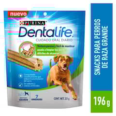 DENTALIFE - Adultos Raza Grande Snack Dental para Perros 196 gr