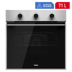 TEKA - Horno Empotrable a Gas 71 Lt HSB 740 G SS Inox/Negro