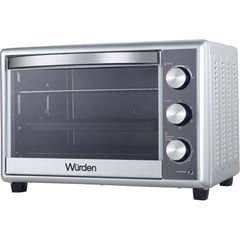 WURDEN - Horno Eléctrico 40 Lt WOV-KONVEKT4 Silver