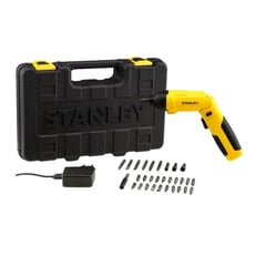 STANLEY - Atornillador Inalámbrico 1/2" 4V + 30 Accesorios SCS4K