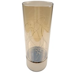 DEAR SANTA - Vaso Decorativo de Navidad Luces LED 25cm Ambar