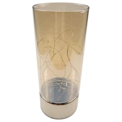 DEAR SANTA - Vaso Decorativo de Navidad Luces Led Ambar 20cm