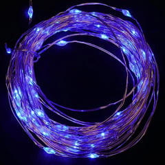 JUST HOME COLLECTION - Guirnalda LED Starry Wire Ligth Azul 10m