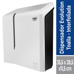 ELITE PROFESSIONAL - Dispensador para Papel Toalla Interfoliado E-votulion