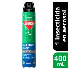 BAYGON - Insecticida Aerosol Insectos Voladores 400ml