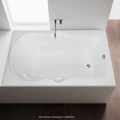 CUBA&SPA - Tina de Baño Rectangular Magia 142x100cm Blanca