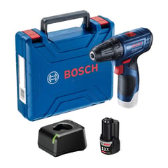 BOSCH - Taladro atornillador 12V GSR 120-LI + 1 batería + maletín de plástico