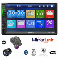 DAIRU - Autoradio con Pantalla 7 pulgadas Mirrorlink Android DD-4300L