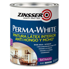 ZINSSER - Latex Super Lavable Antihongo 0,947L