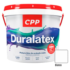 CPP - Pintura Duralatex Blanco 1/4GL