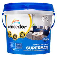 SUPERMATE - Pintura Antibacterial Base Profundo 1 GL