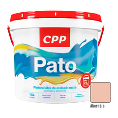 GENERICO - Pintura Látex Mate Pato Almendra 1GL