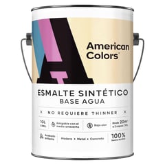 AMERICAN COLORS - Esmalte al Agua Base 1GL