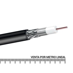 DIXON - Cable Coaxial RG6 por Metro Lineal