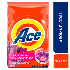 ACE - Detergente en Polvo Floral 750 gr.