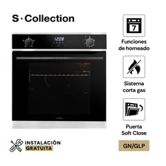 SOLE - Horno Empotrable Scollection Full Touch A Gas 70L