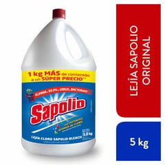 SAPOLIO - Lejía Cloro Sapolio 5L