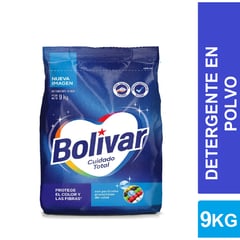 BOLIVAR - Detergente En Polvo Cuidado Total 9Kg