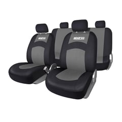 SPARCO - Set de Fundas Asiento Spc Negro con Gris