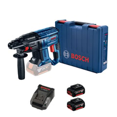 BOSCH - Rotomartillo 18V GBH 180-LI + 2 baterías + maletín plástico
