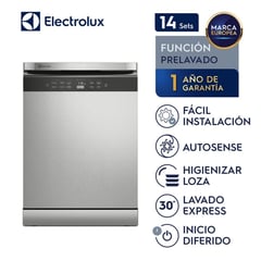 ELECTROLUX - Lavavajillas 14 Sets EHFE14T2MSBUS Plateado