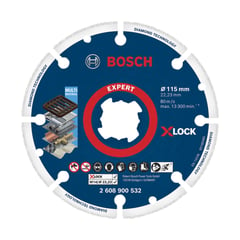 BOSCH - Disco Diamantado Metal 115mm X-Lock