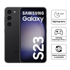 SAMSUNG - Celular Galaxy S23 6.1" 128GB 8GB Phantom Black