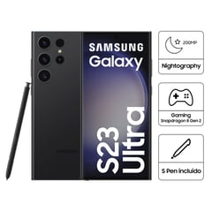 Celular Galaxy S23 Ultra 6.8" 256GB 8GB Phantom Black