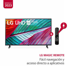 LG - Televisor LG Smart UHD 65" ThinQ AI 65UR8750PSA (2023)
