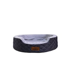 PETIZOOS - Cama para Perros de Algodon Gris Talla 2