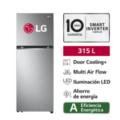 Refrigeradora GT31BPP 315L Door Cooling Top Freezer Plateada