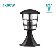 EGLO - Lámpara de Pase Aloria 1L E27 Negro