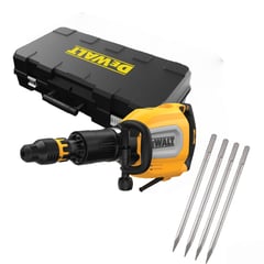 DEWALT - Martillo Demoledor SDS MAX 1700W BRUSHLESS + 4 Puntas D25911K-K1