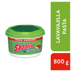 SAPOLIO - Lavavajilla en Pasta Manzana 800gr