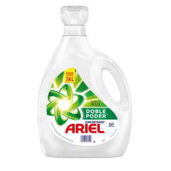 ARIEL - Detergente de Ropa Doble Poder Liquido 3.7l