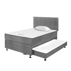 PARAISO - Dormitorio Diván 1.5 Plazas + Almohada + Protector