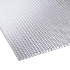 POLYARQ - Techo de Policarbonato Alveolar Clear 1.05m x 2.90m x 6mm Polygal