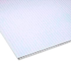 POLYARQ - Techo de Policarbonato Alveolar Ice 2.10m x 5.80m x 6mm Polygal