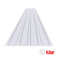 KLAR - Techo Termoacústico TK5 Home 1.07 x 3.6 Blanco