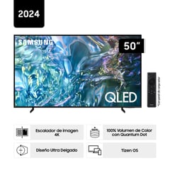 SAMSUNG - Televisor 50" QLED 4K Q60D Tizen Black
