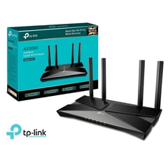 TP LINK - TP-Link Router Archer AX50 Dual Band Gigabit Wi-Fi 6 AX300