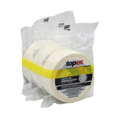 TOPEX - Masking Tape 48Mmx40M Pack X3
