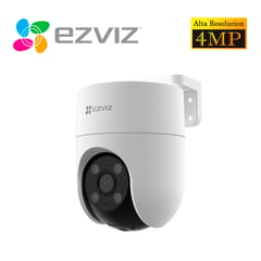 EZVIZ - Cámara Seguridad Wi-Fi 4MP 2K Giratoria 360 H8C Inteligente