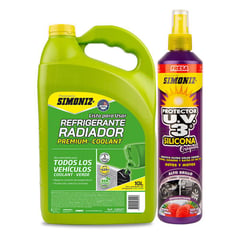 SIMONIZ - Pack Refrigerante verde Gl + Silicona fresa 300 ml