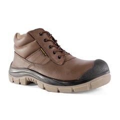 SANDDER TNT - Zapatos de Seguridad Punta de Acero Unisex SS03-525 Cobra Marrón T41