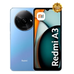 XIAOMI - Celular Redmi A3 3GB RAM 64GB Azul