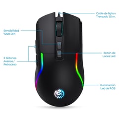 MICRONICS - Mouse Gamer MIC CYB ENK