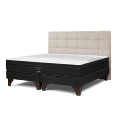 ROSEN - Cama Europea Tempo King Issey Niebla