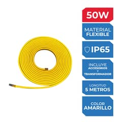 undefined - Tira LED Neón Amarillo